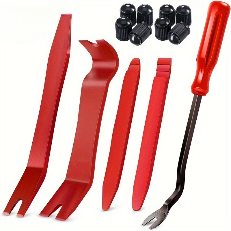Interior Design Tools - [เครื่องมือถอดแผงแบบไม่ต้องใช้ค้อน] ชุดเครื่องมือถอดแผงปิดขอบแบบไม่ทำให้เกิดรอยขีดข่วน 13 ชิ้น | ภายในสำหรับแผงประตูและแผงหน้าปัดเครื่องเสียง