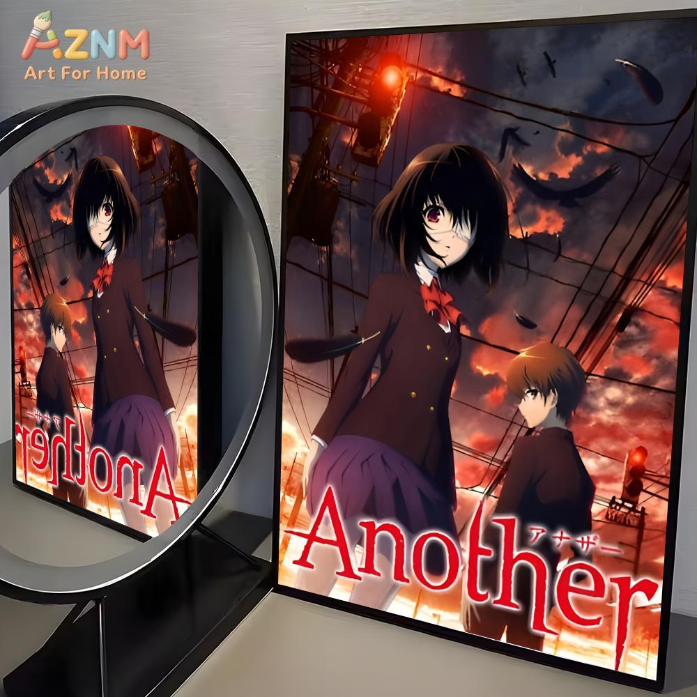 1 ชิ้น A-Another โปสเตอร์อนิเม - Interior Design Home Decor บทวิจารณ์และราคา
