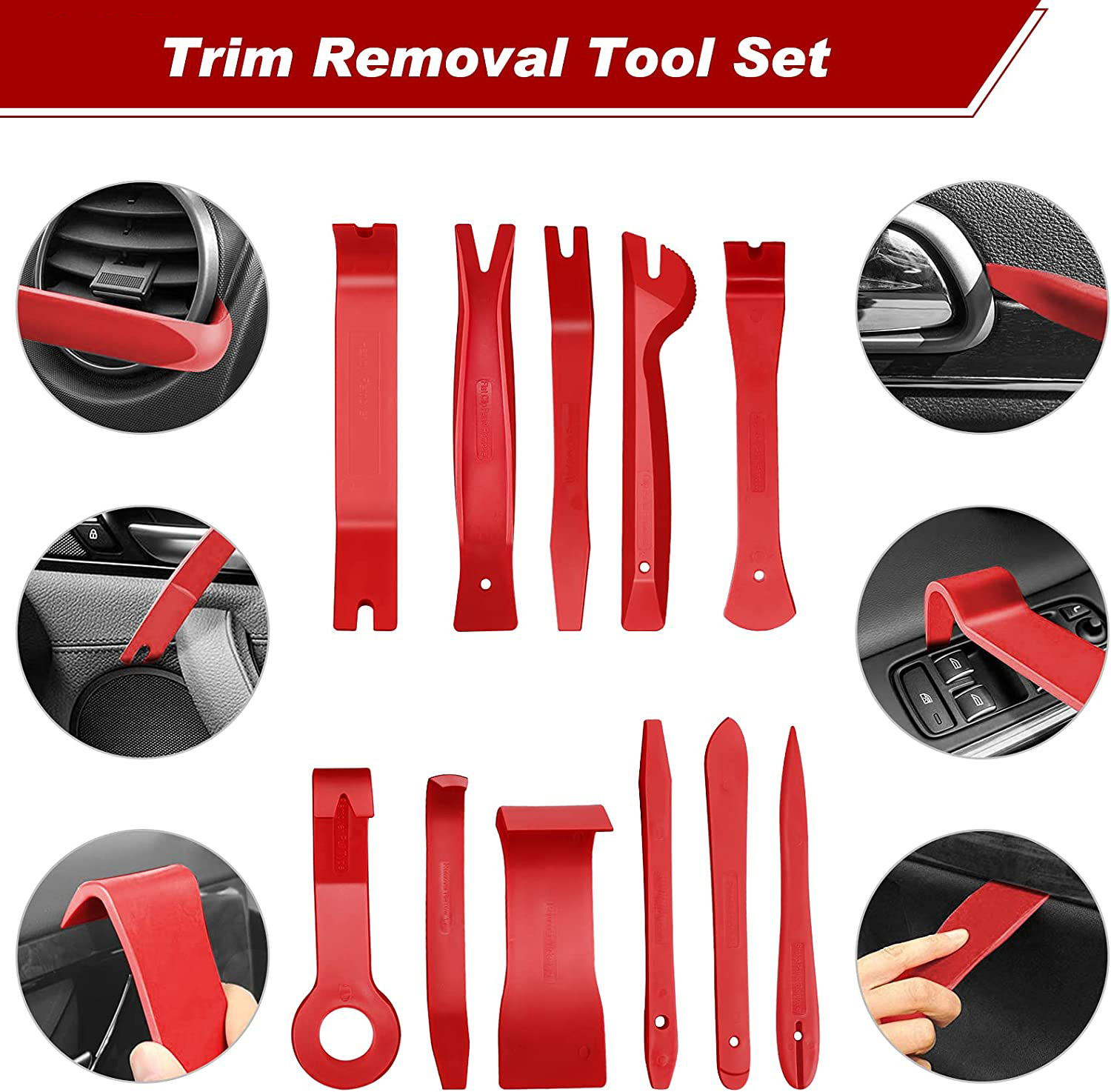 Auto ภายใน Disassembly Kit รถพ - Interior Design Tools บทวิจารณ์และราคา