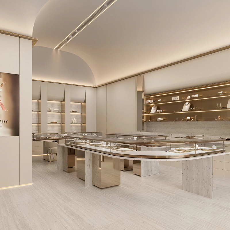 ร้านขายเครื่องประดับหรูหรา ออก - Interior Designer บทวิจารณ์และราคา