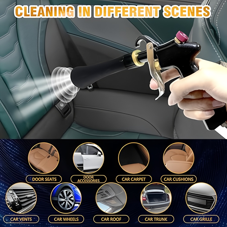 ปืนเป่าลมทำความสะอาดภายในรถยนต - Interior Design Tools บทวิจารณ์และราคา