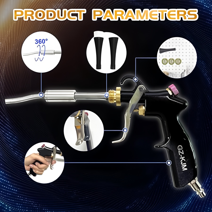 ปืนเป่าลมทำความสะอาดภายในรถยนต - Interior Design Tools บทวิจารณ์และราคา