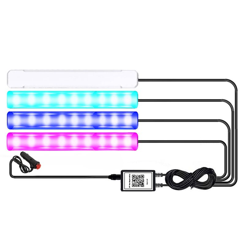 A30F-Car ไฟ LED ภายในรถยนต์อัจ - Interior Design Apps บทวิจารณ์และราคา
