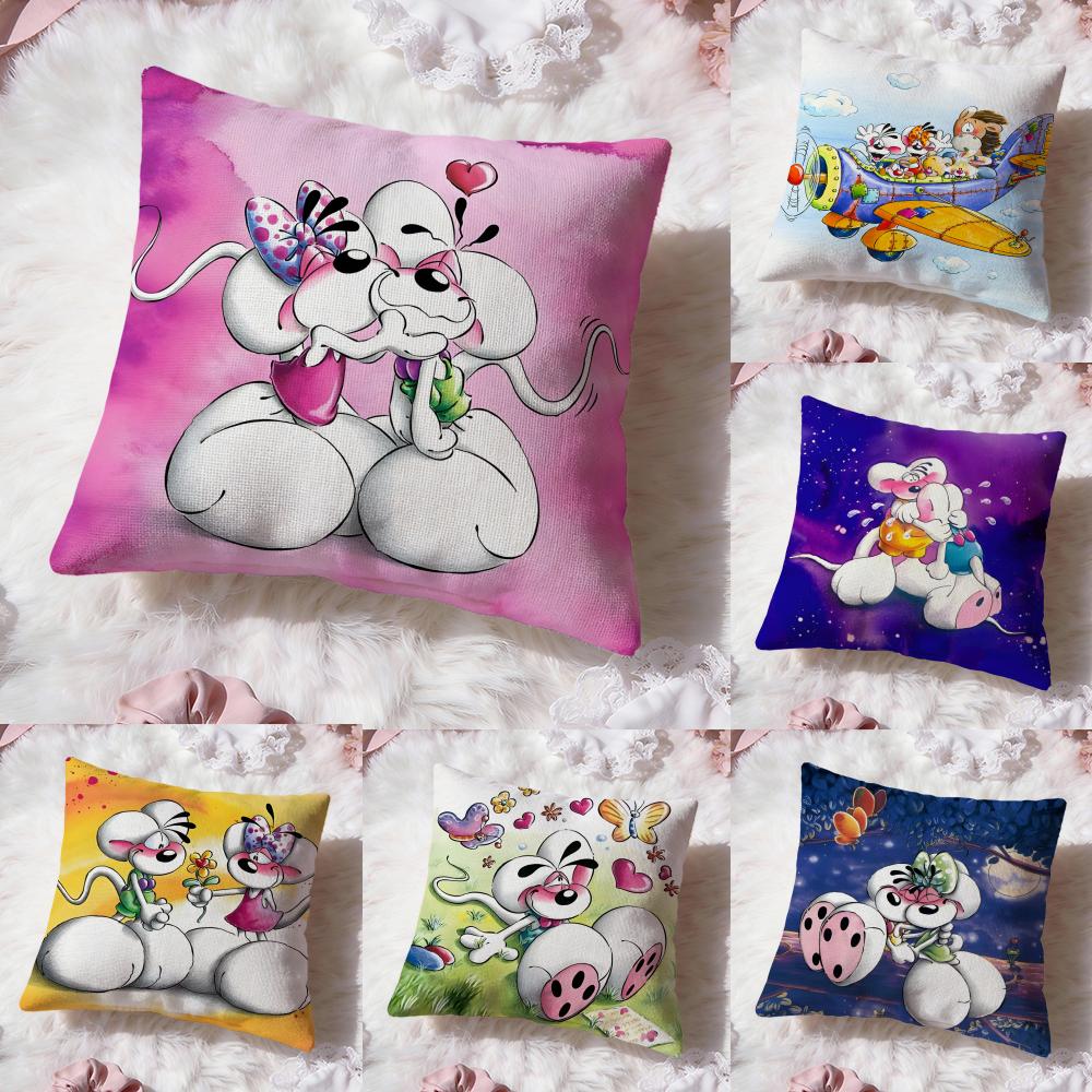ปลอกหมอนอิงการ์ตูนดี-ดิดดลปลอก - Interior Design Whimsical บทวิจารณ์และราคา
