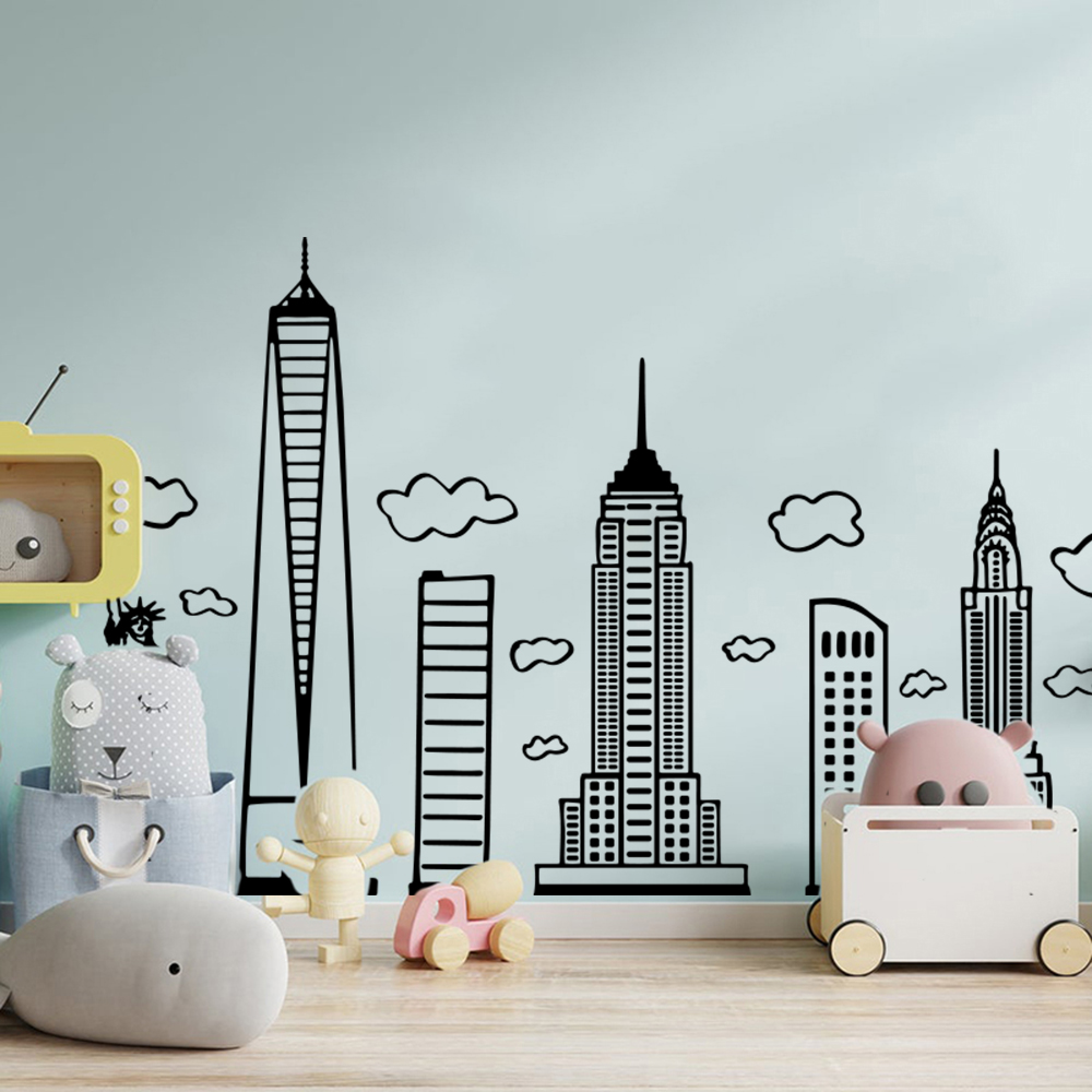 ขนาดใหญ่ Doodled New York City - Interior Design Magazine บทวิจารณ์และราคา