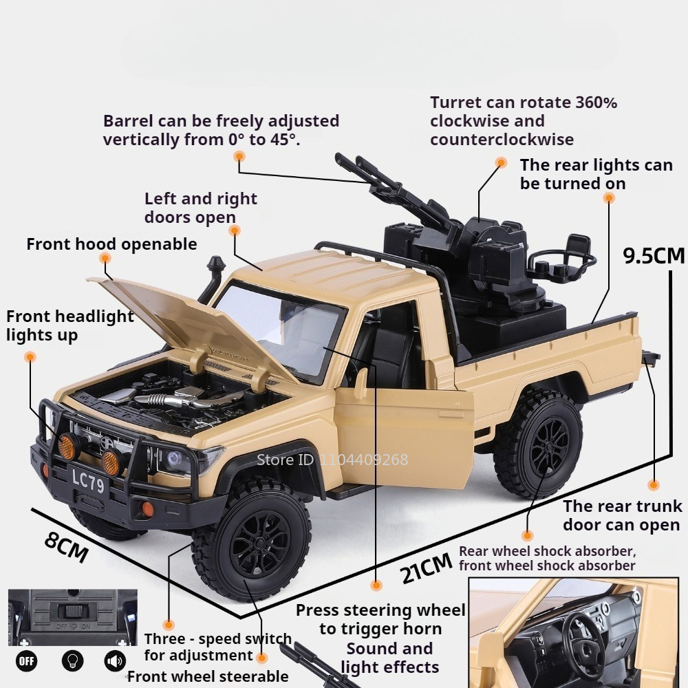 โมเดลรถของเล่น LC79 FJ Cruiser - Interior Design Examples บทวิจารณ์และราคา